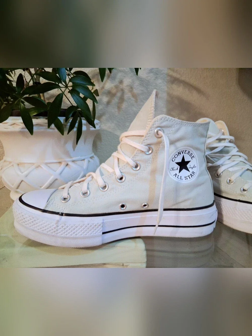 NEW Convetse All Star "Lift" Mint Green - Picture 2 of 7